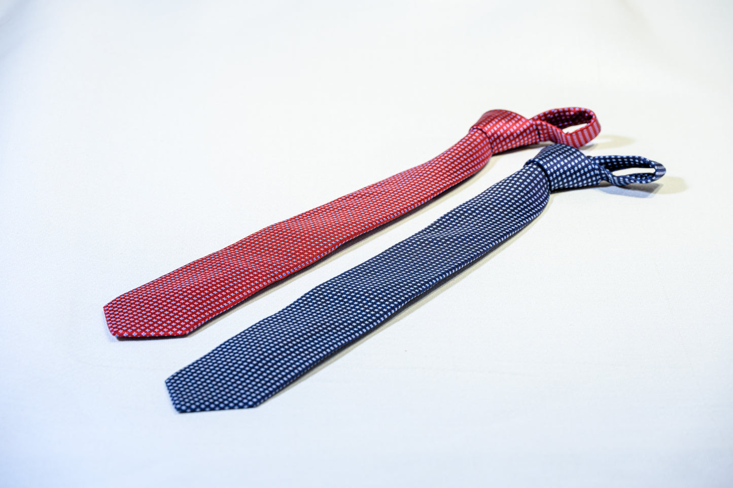 Classic Micro-Check Silk Tie
