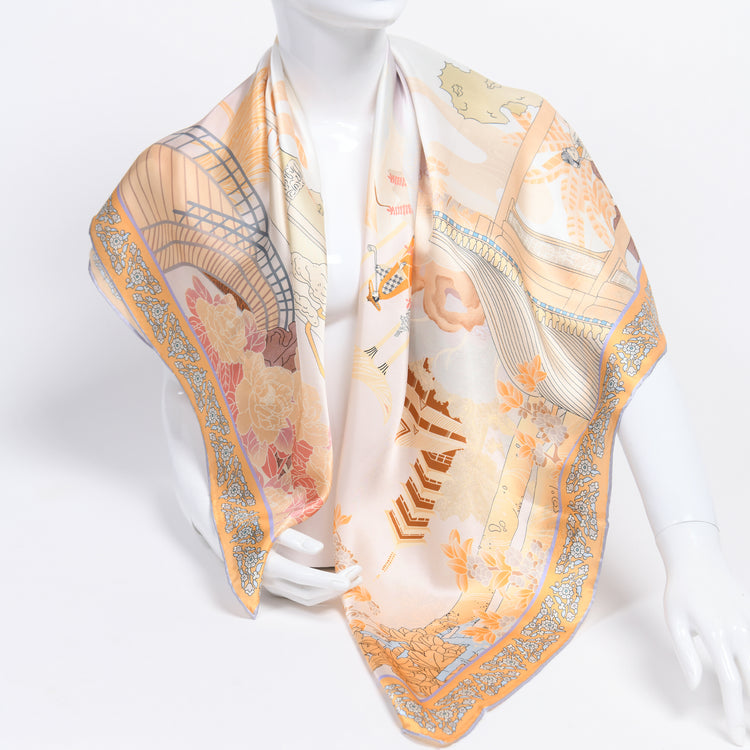 Hand Rolled Silk Scarves