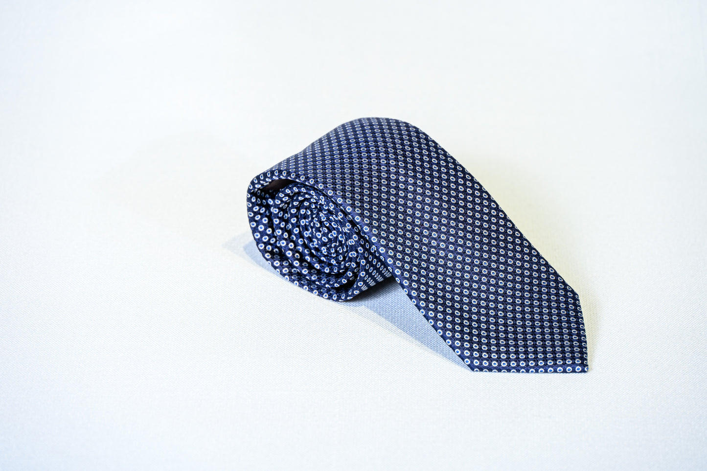 Classic Micro-Dot Silk Tie