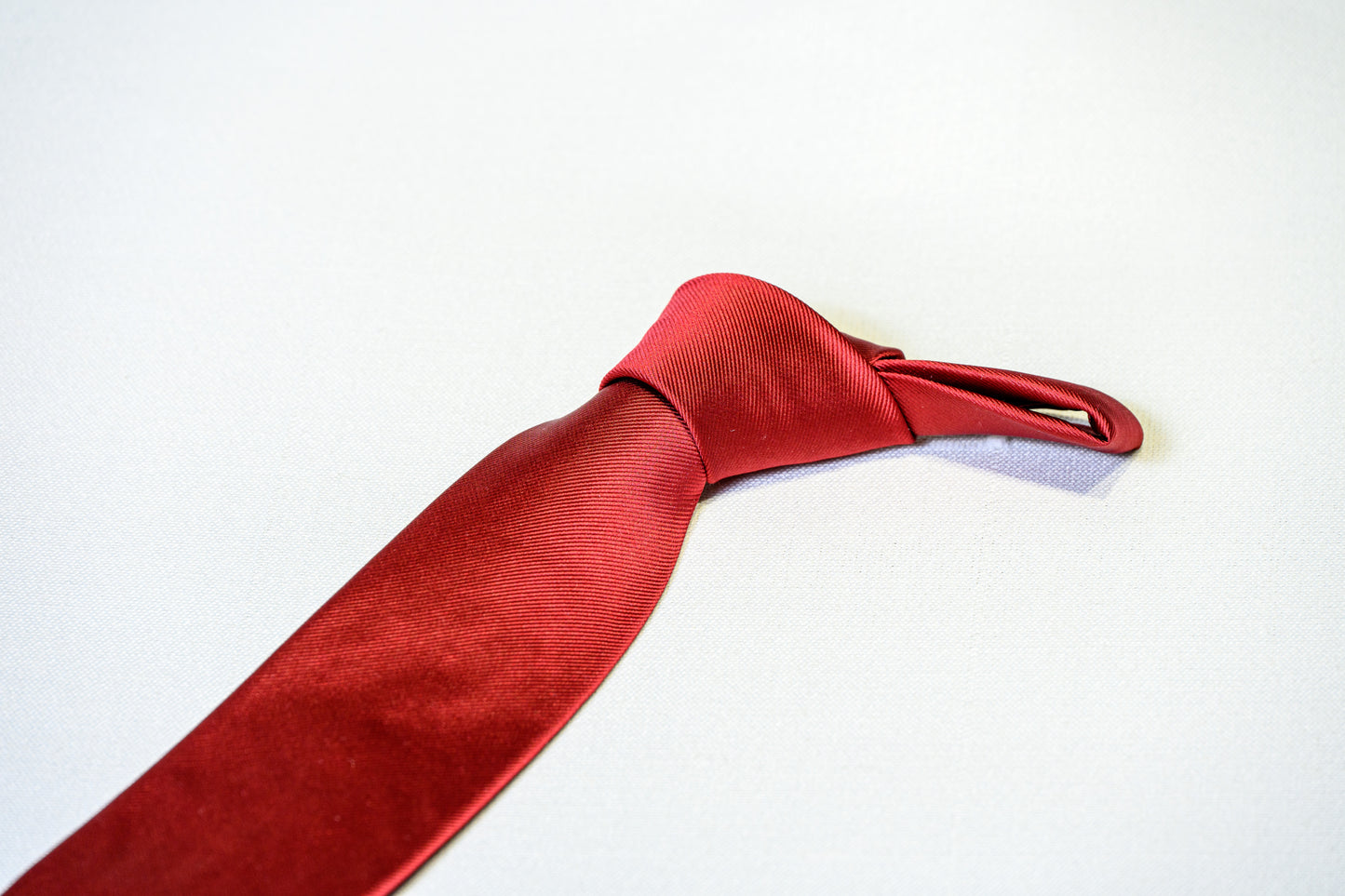 Classic Solid Twill Silk Tie