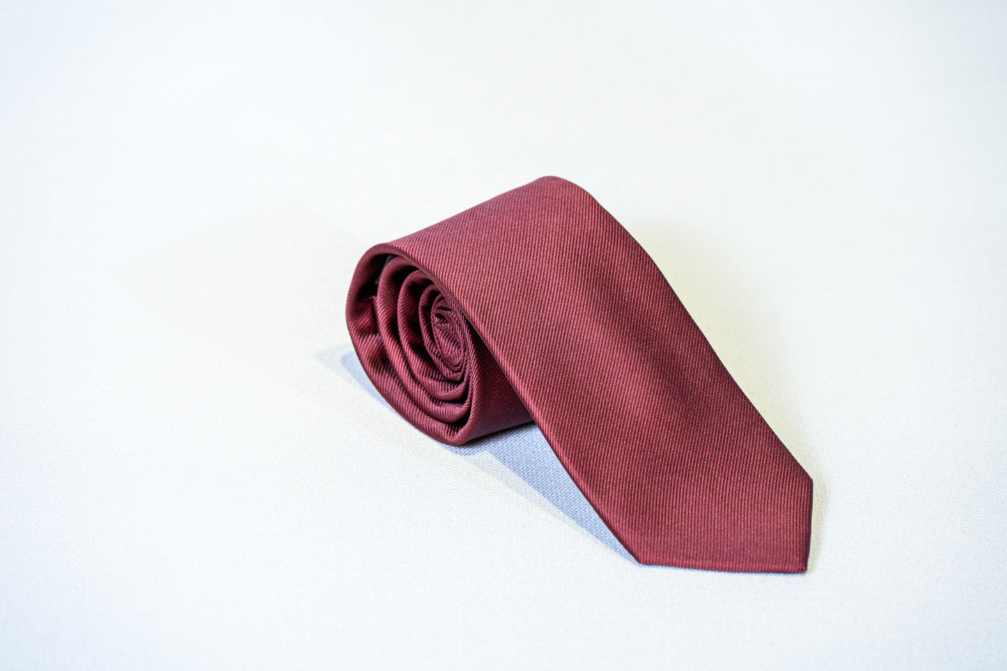 Classic Solid Twill Silk Tie