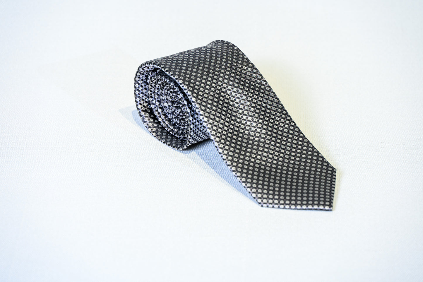 Classic Micro-Dot Silk Tie