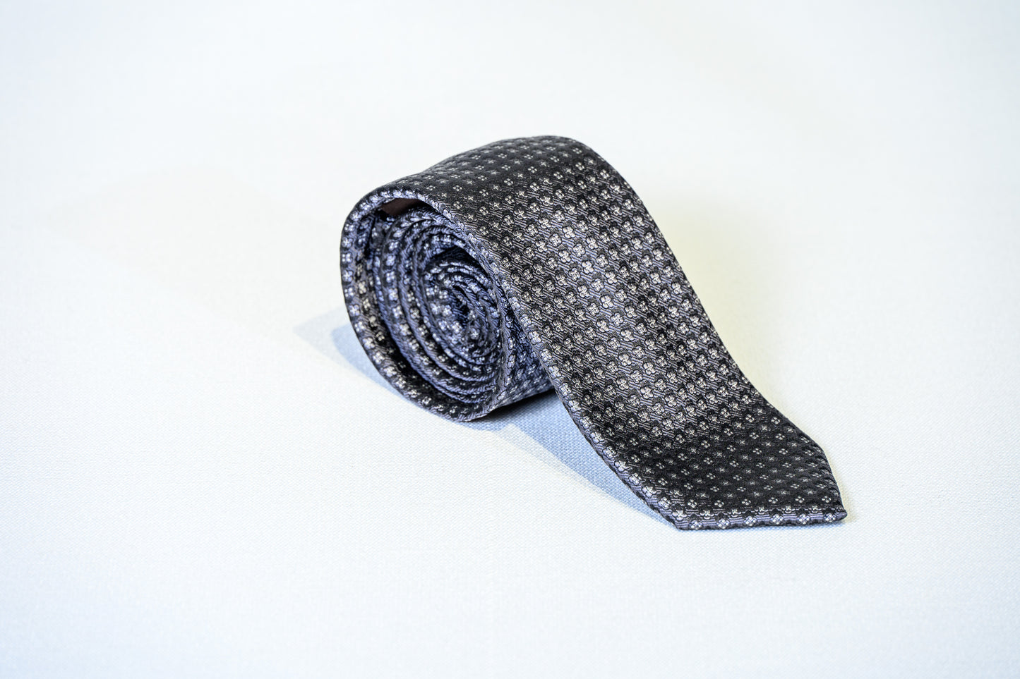 Classic Floral-Geo Silk Tie