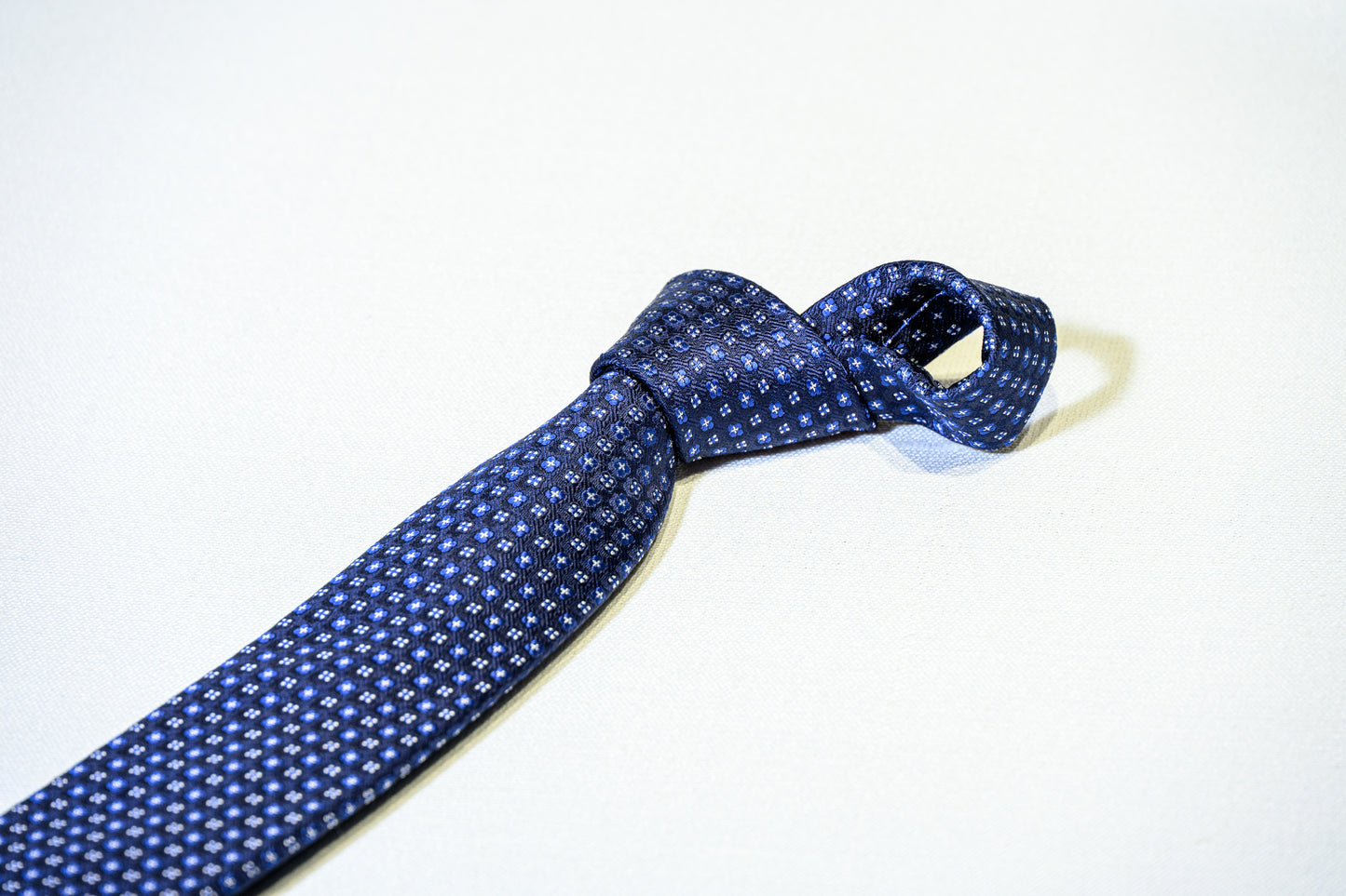 Classic Floral-Geo Silk Tie